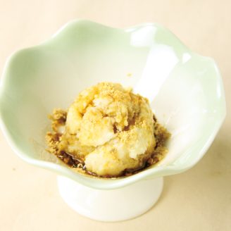 甘酒アイス 黒蜜きなこ