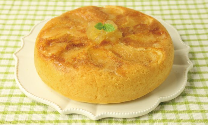 炊飯器で！りんごケーキ