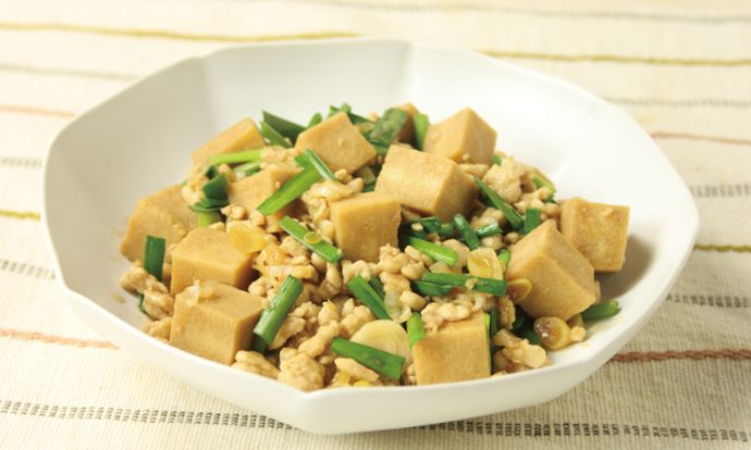 マーボー高野豆腐