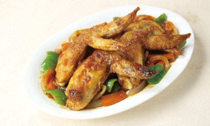 手羽先のケチャップ照り焼き