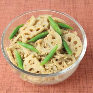 根菜のツナみそ煮