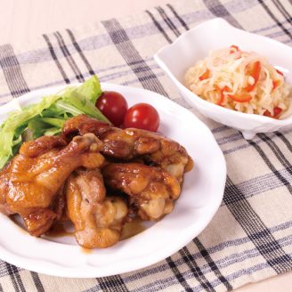 鶏手羽元のはちみつ照り焼き