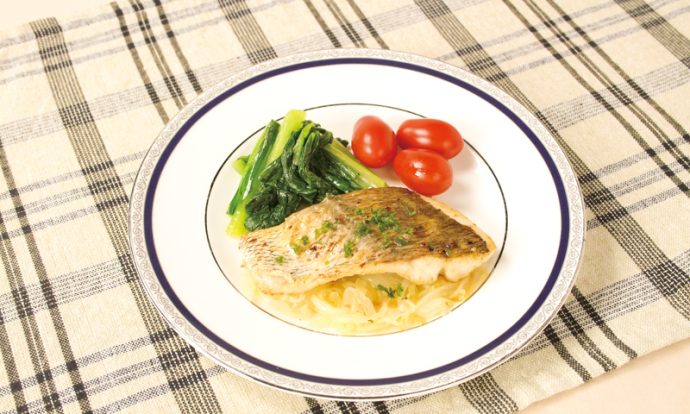 鯛のオリーブオイルソテー