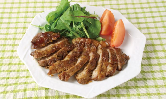 トンカツ用豚肉で焼き豚風