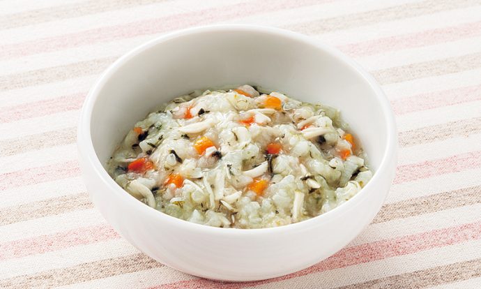 【8ヵ月頃～】ササミ入りかゆ