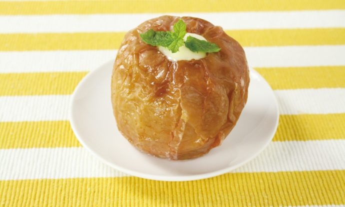 丸ごと焼きりんご