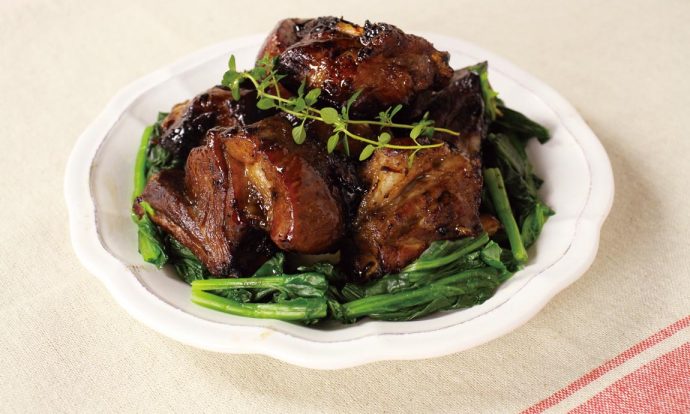 スペアリブのはちみつ醤油煮