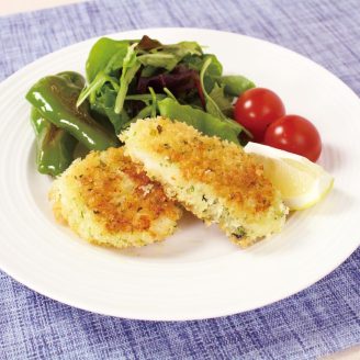 白身魚の香草パン粉焼き