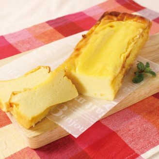 水切りヨーグルトのチーズケーキ
