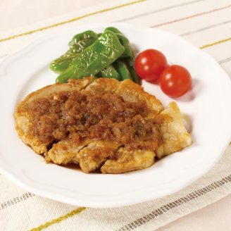 オニオンソースのポークソテー