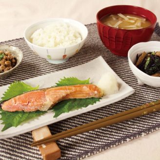 塩鮭の西京焼き風