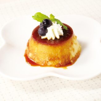 さつまいものミルクプリン