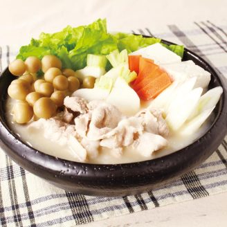 豚しゃぶミルク鍋