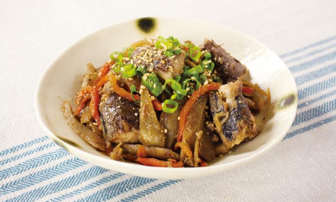 さば缶とごぼうの佃煮