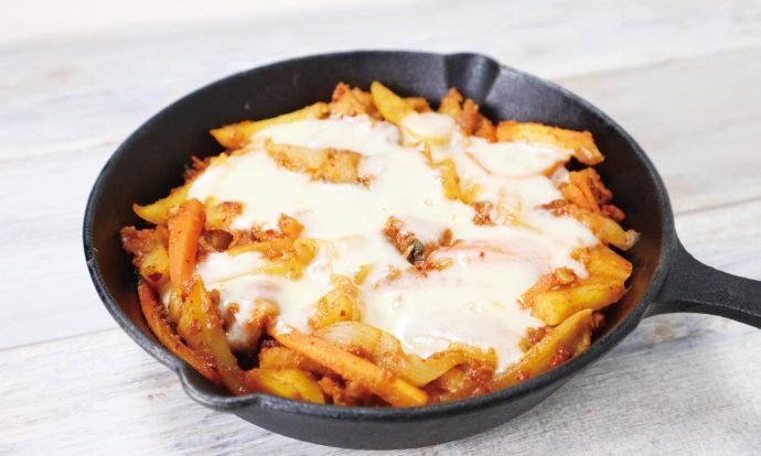 豚肉とじゃがいものチーズダッカルビ