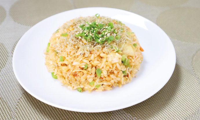 じゃこキムチチャーハン