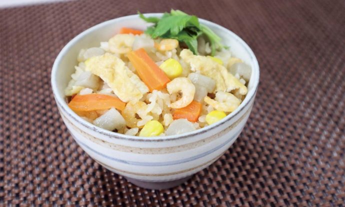 えびの五目炊き込みごはん