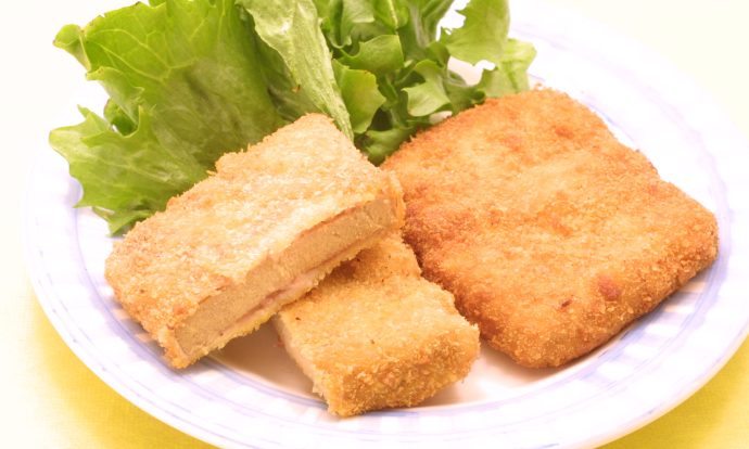 高野豆腐のトンカツ風