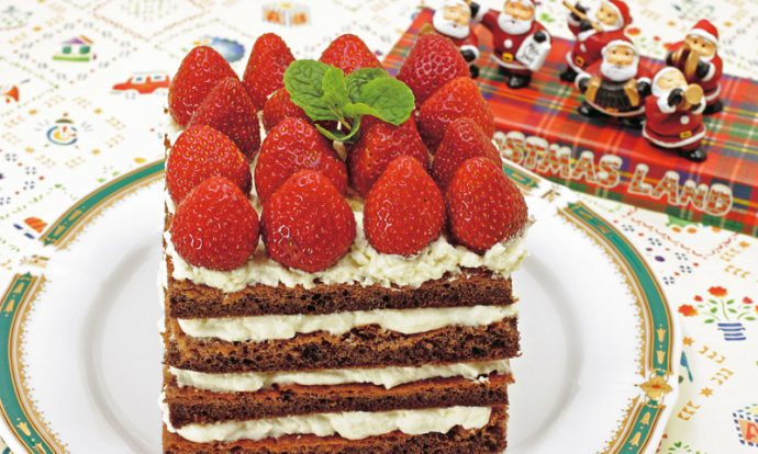 クリスマス・スクエア・ケーキ