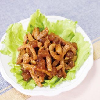 豚肉のりんごジャム煮