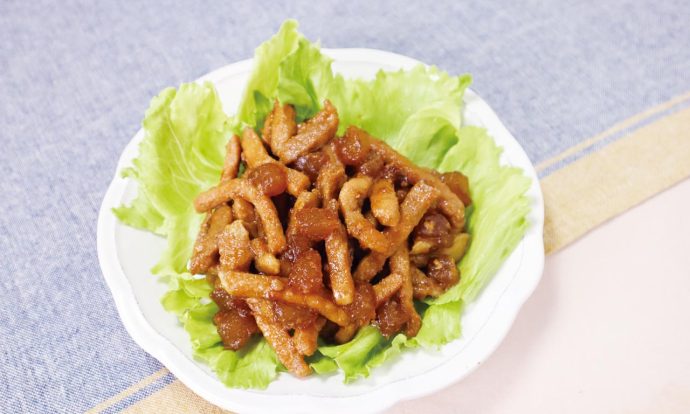 豚肉のりんごジャム煮