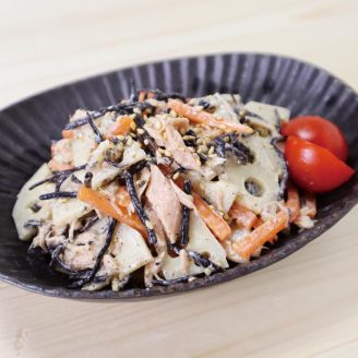 ひじきとれんこんのツナサラダ