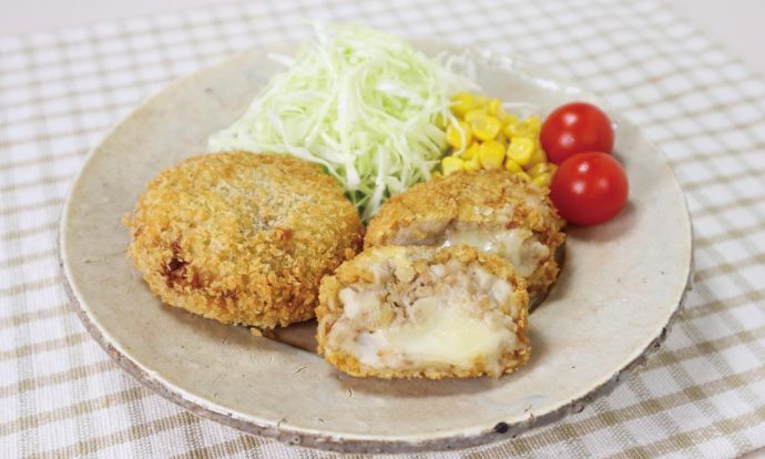 チーズ入り里芋コロッケ