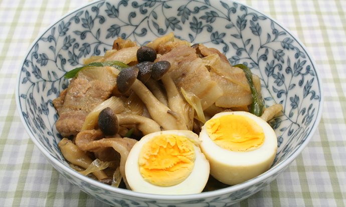 豚肉とゆで玉子のさっぱり煮