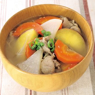 にんじんたっぷり豚汁