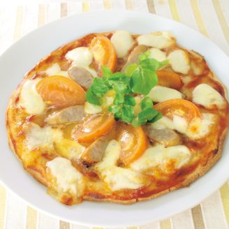 モッツァレラのピザ