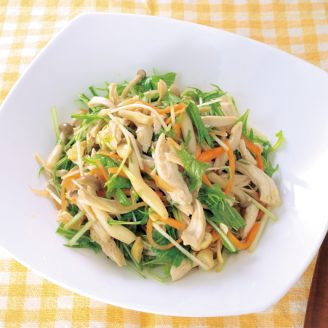 にんじんとささみのヘルシーサラダ