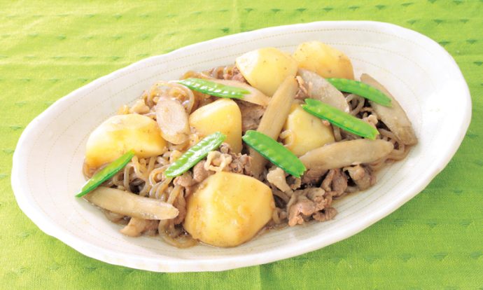 肉ごぼじゃが