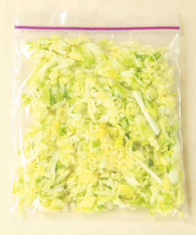 塩キャベツでサラダ手順画像