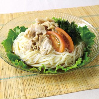 塩こうじ豚しゃぶそうめん