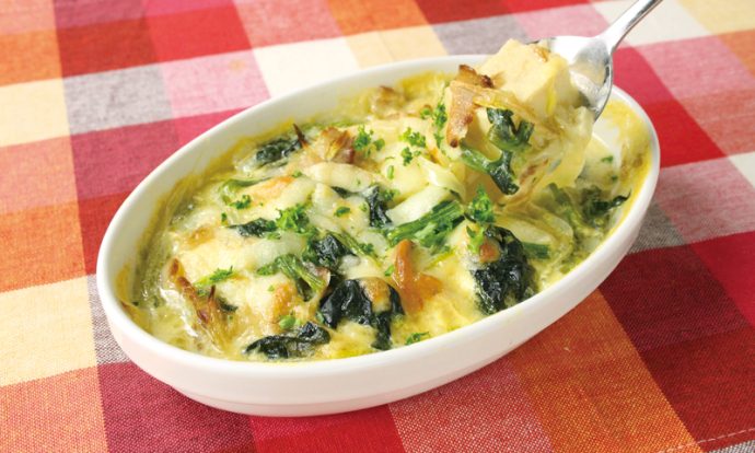 高野豆腐のグラタン