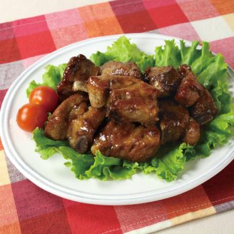 フライパンでスペアリブ