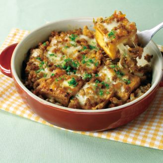 厚揚げミートグラタン