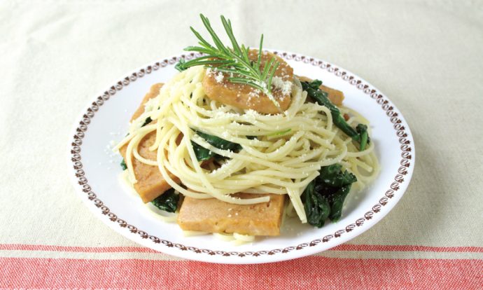 わしたポークのがっつりパスタ