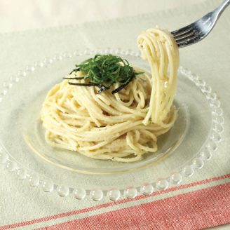 たらこの冷製パスタ