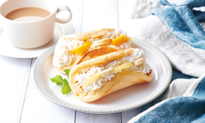 ふわふわフルーツオムレット