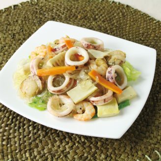 中華風シーフードはるさめ