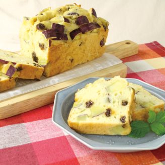 さつまいもの豆腐パウンドケーキ