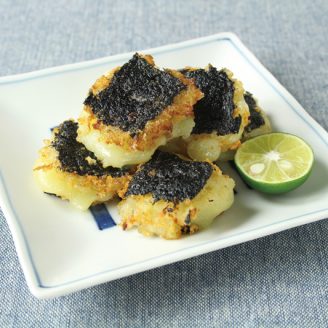 タタキれんこんのチーズ揚げ