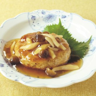 塩こうじ豆腐ハンバーグ