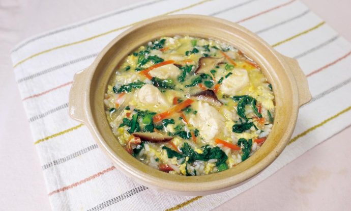 春菊とささみのおじや