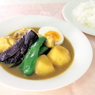 なすのスープカレー