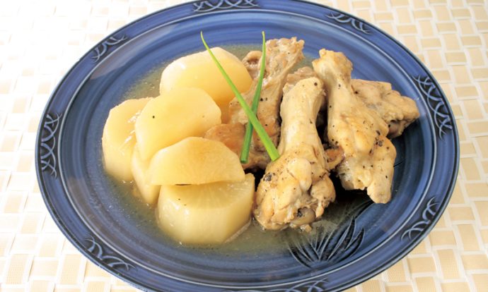 大根と手羽元のオイスターソース煮