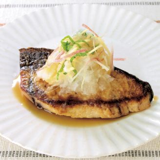 ぶりのぽん酢焼き