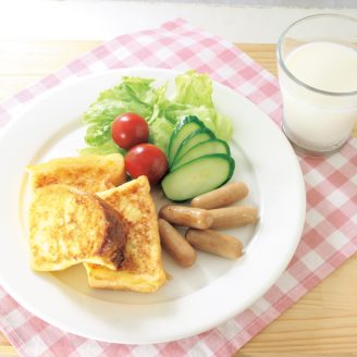 フレンチトースト＆ウィンナーモーニング