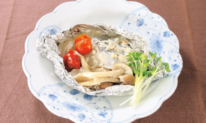 さわらの塩糀ホイル焼き